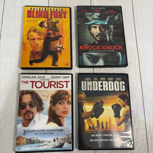 Movie Night Lot - 10 Action & Adventure DVDs - Picture 2 of 13